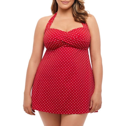 catalina plus size swim dress