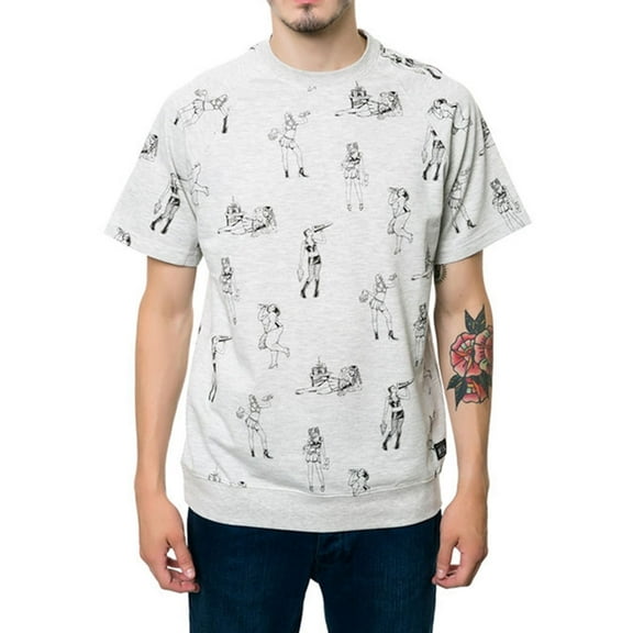 Rook Mens The Cheer Ss Sweatshirt