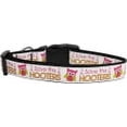 thumbnail image 2 of Pet Dog  Cat Nylon Collar or Leash, "Save The Hooters", 2 of 2