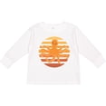 thumbnail image 3 of Inktastic Octopus Ocean Sunset Boys or Girls Long Sleeve Toddler T-Shirt, 3 of 5