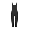 thumbnail image 4 of Patlollav Jumpsuits Womens Plus Size Sleeveless Overalls Suspenders with Pockets Jumpsuit, 4 of 6