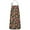 Dark Blue Daisy, variant on Darkgray Daisy Flower Green Leaves Pattern Apron-Garden Aprons for Women with Pockets-Cotton Linen Waterproof Kitchen Cooking Gardening Aprons Adjustable for Kitchen,Cooking,BBQ and Salon 33x27 Inch