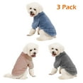 thumbnail image 2 of Suéter para perros Kyaringtso, paquete de 3, abrigo pequeño y cálido, 2 of 7
