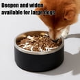 thumbnail image 5 of Pet Bowls Dog Bowls 304 Stainless Steel Dog Bowl Non Slip Anti Knockover Large Capacity Rust Resistant Easy Clean Food Water Bowl for Medium Large Dogs Indoor by PALIFEUR, 5 of 7