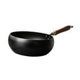 thumbnail image 2 of simhoa 9.45'' Iron Wok Induction Cooker Gas Chinese Wok for Restaurant Kitchen Home Without Lid, 2 of 8