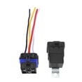 thumbnail image 6 of 5pcs JD2912 4 Pin DC 24V 40A Car Boat Universal Waterproof Relay Switch Power with Harness Black, 6 of 6