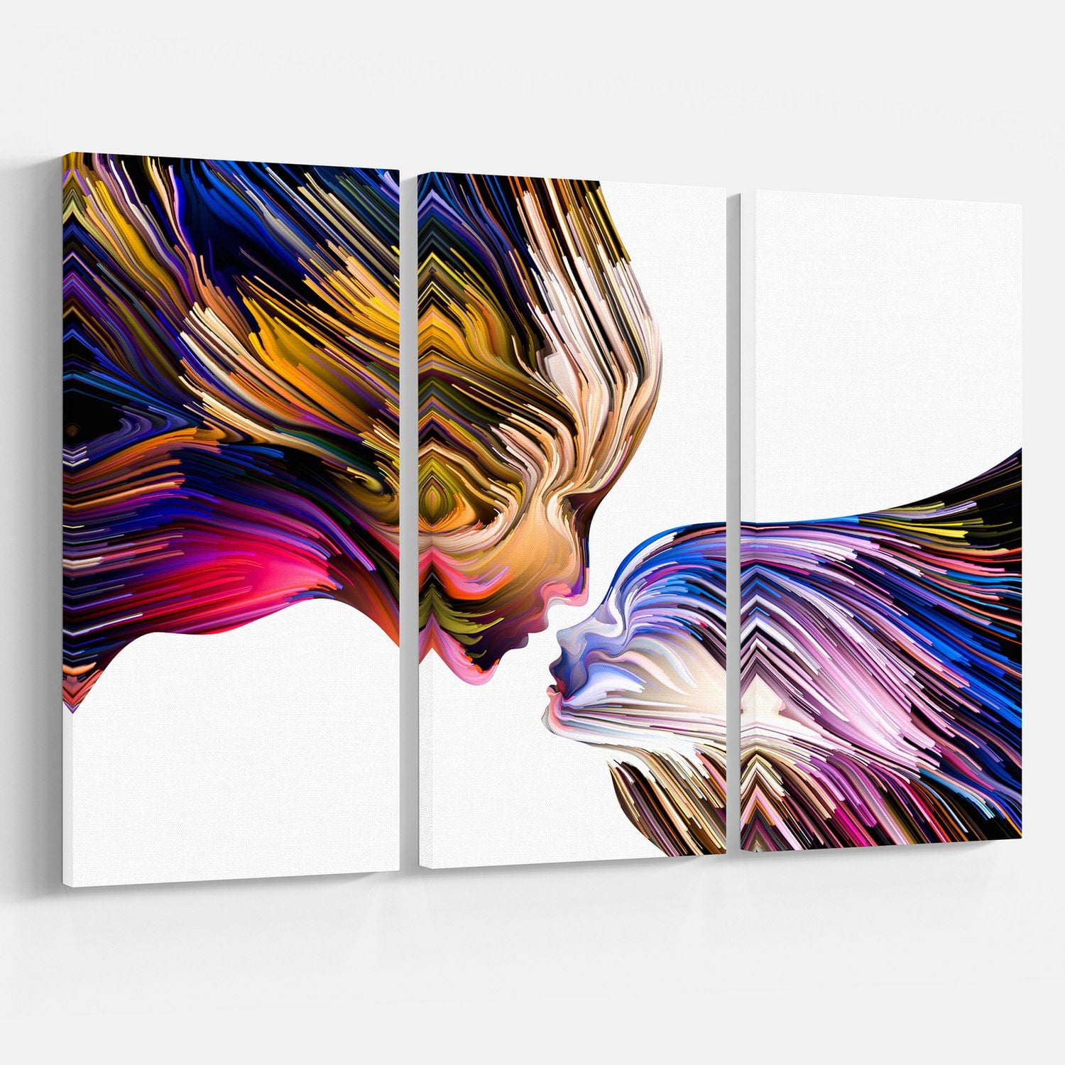 Design Art Metaphorical Mind Painting Canvas Print