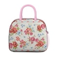 thumbnail image 2 of Lunch Bag Lunch Box for Women Reusable Insulated Lunch Cooler Bags,Large Capacity for Work Travel Picnic,Water-Resistant Pioneer Colorful Floral Lunch Tote Bag Gifts for Woman Mom Pink, 2 of 6