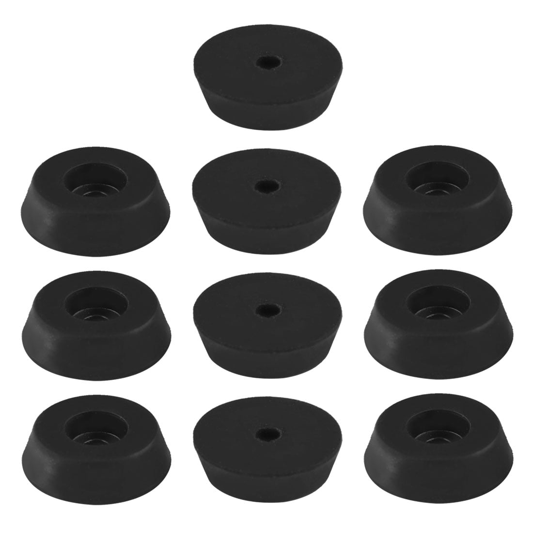 10pcs Rubber Feet Bumper Drawers Desk Table Appliance Leg Pads