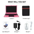 thumbnail image 5 of Mini 10.1inch Android 12 Laptop Computer, Portable Small Netbook with Allwinner A133 CPU Android 12 OS 2GB RAM 64GB EMMC HD IPS Screen 1280x800 Pixel 0.3MP Camera, 5 of 7