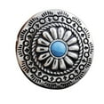 thumbnail image 6 of 5 Pcs Flower Buttons Leather Decorative Buttons Imitation Turquoises Buttons Clothes Buttons for Craft Decoration, 6 of 9