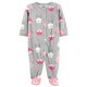 thumbnail image 1 of Mameluco Carter´s Child of Mine Niña Recién Nacido Estampado Animales Gris, 1 of 4