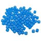 thumbnail image 1 of Paquete de 100 D&D Juego de rol de seis lados D6 (1-6) Dados azules Sunnimix D6 dados, 1 of 8