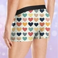 thumbnail image 6 of Clearance Clothes Under $10.00 TMOYZQ Men's Boxer Briefs Comfy 4-Way Stretch Underwear Cute Love Heart Graphic Valentine's Day Boxer S-XXL, 6 of 7