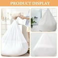thumbnail image 5 of Beaupretty White Net Bean Bag Inner Liner Sleeve for Elegant Home Decor, 5 of 5