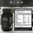 thumbnail image 2 of Giga Fitness Whey Protein Isolate Powder, 26g Fast-Digesting Enzyme Blend, Vanilla Cream, 26 Servings, 2 of 6