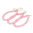 thumbnail image 4 of Pearl Key Chain, Pearl Hand Wrist Lanyard Smoother Edges 3 Styles High Gloss  For Phone Case H46 Pink, 4 of 8