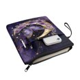 thumbnail image 3 of HELLHERO 1 pc Classic Book Protector 11.42 x 8.66 Inch Polyester Fabric Bible Case Bag Book Organzoer Holder with Handle Birthday Gift for Women, 3 of 8