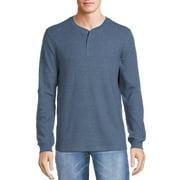 George Men's and Big Men's Long Sleeve Thermal Henley Shirt