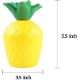 thumbnail image 5 of Hawaii Party Plastic Pineapple Drink Luau Cups With Straws, 5 of 5