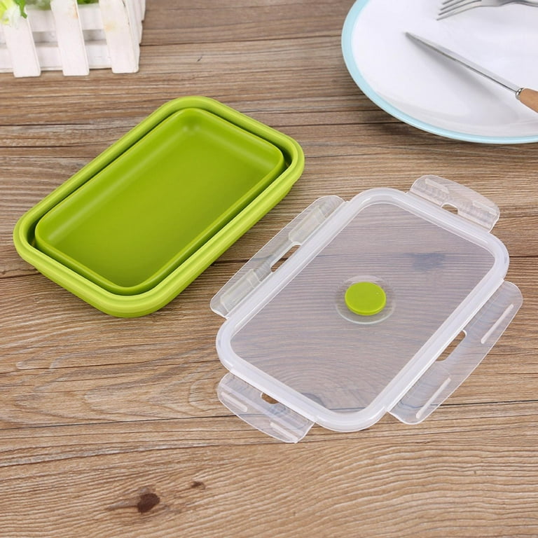 Silicone Lunch box Collapsible Bowls Food Storage Containers With