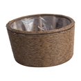 thumbnail image 1 of Plant Pot Storage Basket Organizer Containers Flowerpot with Liner Flower Basket Brown S, 1 of 8