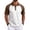 Brown#01, variant on Hsovts Men's Polo Shirts Moisture Wicking Raglan Men's Shirts Short Sleeve Color Block Soft Breathable Mens Golf Polo Shirts White XL