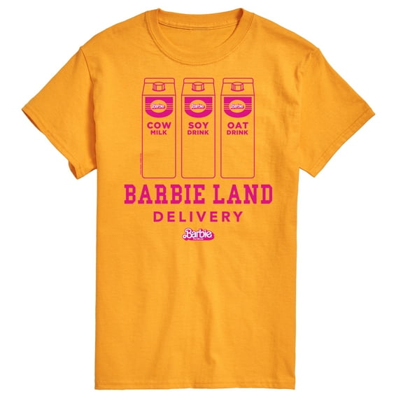 Barbie the Movie - Barbie Land Delivery Milk - Men's Short Sleeve Graphic T-Shirt