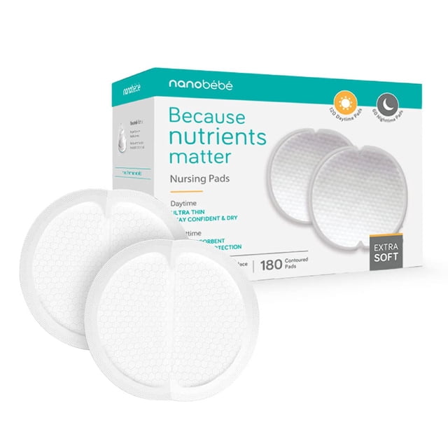 Protectores Desechables de Lactancia Materna, 40 Día - 20 Noche