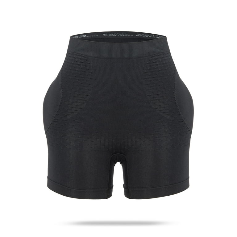 FANNYC Women's Butt Lifter Panties Shapewear With Removable Butt Pad, Control  Shaping Panty Boyshorts Ultra Firm Body Shaper Enhancer Underwear Briefs 