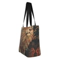thumbnail image 4 of Fotbe Majestic Cosmic Lion Pattern Beach Tote,Shoulder Handbag,Spacious Tote Bag,Lightweight Travel Bag,Versatile Shopping Bag, 4 of 9