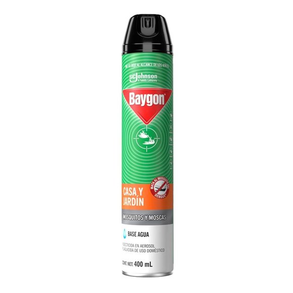 Insecticida en Aerosol Baygon Casa y Jardín 400 Ml