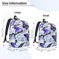 thumbnail image 2 of Rocae Butterflies for Canvas College Laptop Backpack for Men Women-Medium, 2 of 5