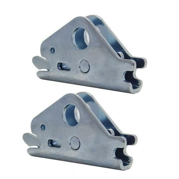 Snap-Loc SLAEAI2 EA-Fitting with 0.31 in. Hole & Connects to E-Track - Zinc Plated, Pack of 2