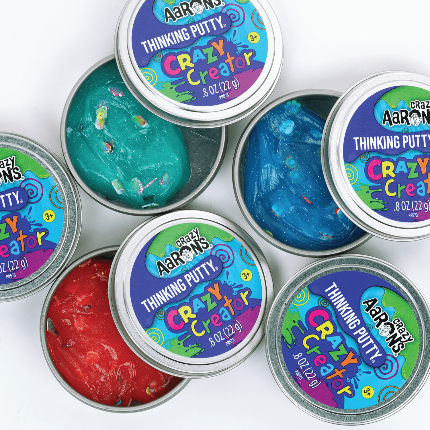Crazy Aaron’s Crazy Creator Putty Kit, Ages 3 and Up