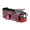 Red, variant on HILABEE City Sightseeing Bus Toy Vehicle Pull Back for Kids Boys Girls Green