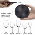 thumbnail image 2 of Hweilai Desk Protection Rubber Coaster with Holder, Non-Slip and Heat Resistant Coaster, 2 of 6