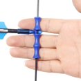 thumbnail image 4 of 1set Silicone Bow String Finger Protector Saver Bowstring Finger Guard Saver Hunting-Archery Target Recurve Protective Gear Tool, 4 of 12