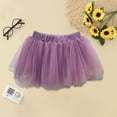 thumbnail image 2 of Coerni Toddler Baby Girls Layered Tutu Skirt Dance Tulle Skirts Tiered Ballet Skirt Carnival Birthday Parties Christmas Skirts, 2 of 4