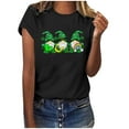 thumbnail image 1 of Chemises de la Saint-Patrick pour Femmes Saint-Valentin Imprimé Hiver Décontracté Floral Haut Saint-Patrick, 1 of 4