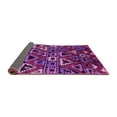 thumbnail image 2 of Ahgly Company Indoor Rectangle Solid Pink Modern Area Rugs, 7' x 10', 2 of 4