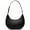 Black, variant on Shoulder Bag for Women Y2K Trendy Purse Vegan Leather Hobo Handbags Clutch Saddle Bag with 2 Removable Strap