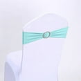 thumbnail image 4 of Spandex Chair Sashes Bows 10PCS Stretch Chair Cover Band with Buckle Slider Universal Elastic Chair Ties for Wedding Party Easter Ceremony Reception Banquet Decoration, 4 of 5
