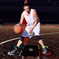 thumbnail image 4 of Tapete para pasos de baloncesto tapete de entrenamiento de regateo para práctica de trabajo de pies silencioso absorbente de golpes para entrenamiento de Control de pelota para jóvenes y adultos, 4 of 6