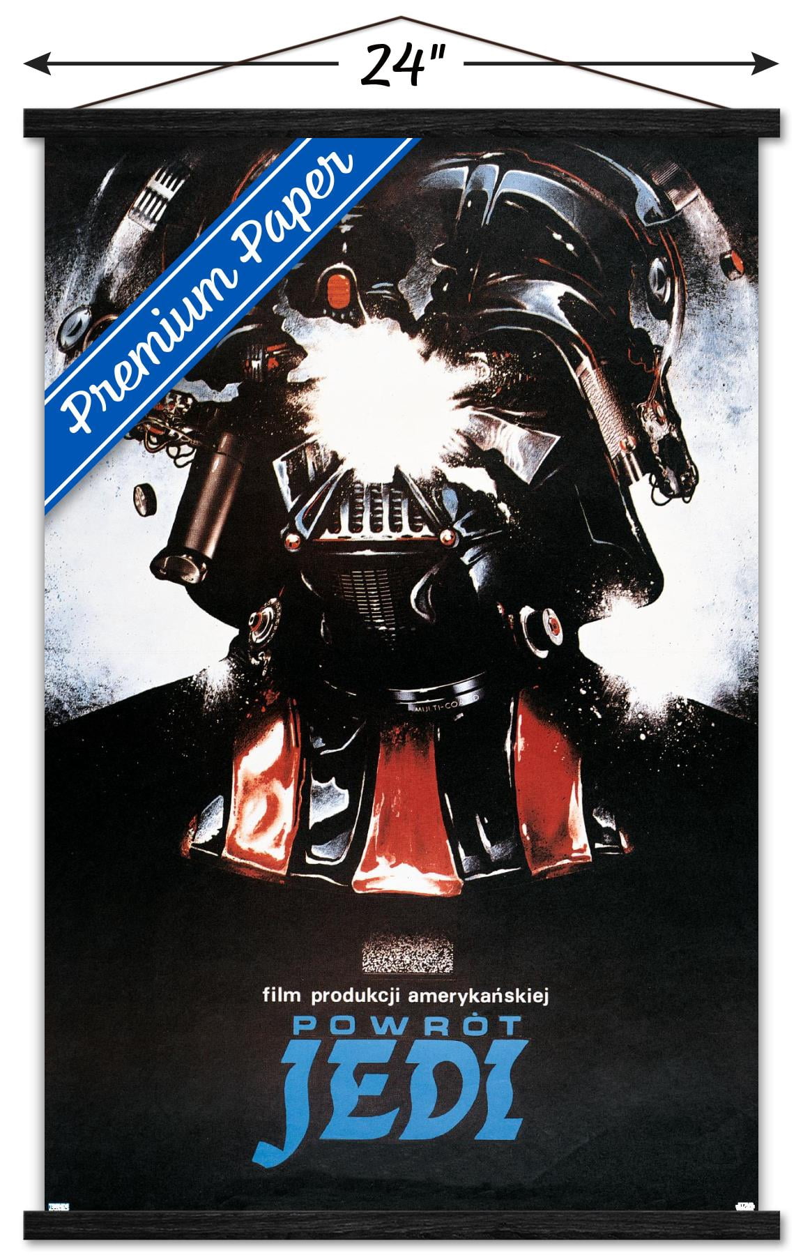 Star Wars: Return of the Jedi - Polish One Sheet Wall Poster with Magnetic Frame, 22.375" x 34"