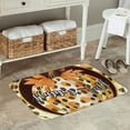 thumbnail image 7 of Honeii Fall Farmhouse Pumpkins Pattern Door Mat, Welcome Door Mats Outdoor Indoor, Stain and Fade Resistant, Non-Slip Entry Matfor Bedroom, Bathroom, Kitchen, 7 of 7