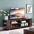 thumbnail image 3 of 59" TV Stand Wooden Entertainment Media Center Storage Console Walnut, 3 of 7