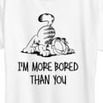 thumbnail image 3 of Garfield - More Bored Than You - Women's Short Sleeve Graphic T-Shirt, 3 of 5
