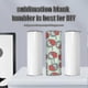 thumbnail image 4 of Sublimation Tumblers 20 Skinny Straight, Stainless Steel Sublimation... 26s, 4 of 5