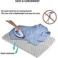 thumbnail image 7 of Magnetic Ironing Mat Blanket Ironing Board Replacement, Iron Board Alternative Cover, Portable Travel Ironing Pad, Quilted Heat Resistant Ironing Pad Cover for Washer, Dryer, Table Top 33"X 19", 7 of 7